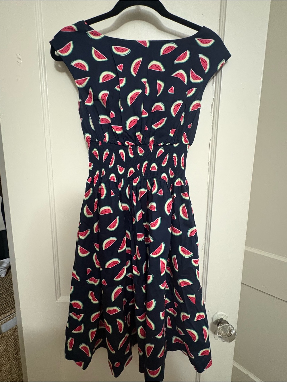 kate spade Navy Watermelon Slice Print Dress